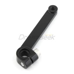 Inner Gear Shift Arm Lever Shifter Rocker Rod for Harley Electra Glide Super Glide Road King FLHR 1985-1996 Black CNC Aluminum