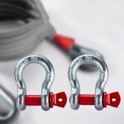 3/4/5M Car Tow Rope Set 10T/5T Tow Strap Off Road Towing Rope Heavy Duty Emergencies Equipment Tow Rope With Hooks For Truck ATV