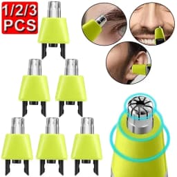 Nose Hair Trimmer Heads Shaver Clipper Replacement Blade Compatible For QP210/80 QP220 QP2515 One & Blade Shaver Remover Kit