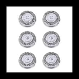 6Pack SH30 Replacement Heads for Philips Norelco Shaver Series 3000, 2000, 1000 and S738, with Durable Sharp Blades