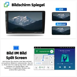ESSGOO Android 13 Car Radio GPS Nav Wireless Carplay Android Auto For Peugeot 308 408 RCZ 10-13 USB Type-C WIFI RDS BT 9" 2 DIN