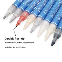 2x Tile Repair Pen Styling Wall Gap Refill Grout Refresher Marker Revive Restore