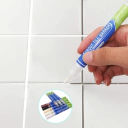 2x Tile Repair Pen Styling Wall Gap Refill Grout Refresher Marker Revive Restore