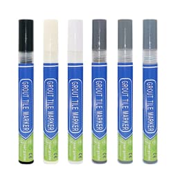 2x Tile Repair Pen Styling Wall Gap Refill Grout Refresher Marker Revive Restore