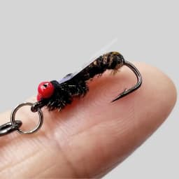 42pcs/set Ice Fishing Jigs Kit Simulated Fishing Fly Hook Set Lifelike Double Layer Fly Fishing Lure Box For Fishing Fly Fishing