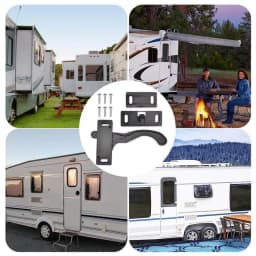 Rv Screen Door Latch Rv Screen Door Replacement Right Hand Handle Kit Exterior Parts & Accessories Furniture Hardware For