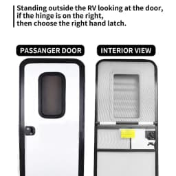 Rv Screen Door Latch Rv Screen Door Replacement Right Hand Handle Kit Exterior Parts & Accessories Furniture Hardware For