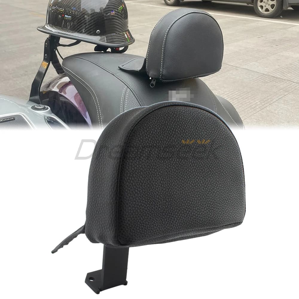 Front Driver Backrest Pad Mount for BMW R18 B / R18 Transcontinental 2021+ Motorcycle Rider Seat Cushion Middle Back Rest Black