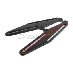 Motorcycle Windshield Bracket Adjuster for Yamaha Tenere 700 XT700Z 2019 2020 2021 2022 2023 Windscreen Holder Mount CNC Black