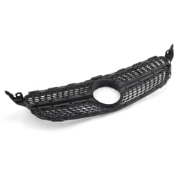 Artudatech New Front Diamond Grill Grille For Benz W205 C Class C250 C300 C400 2015-2018