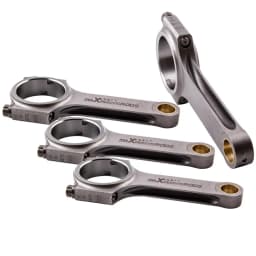 4x Forged 4340 H Beam Connecting Rods Conrods For Rover Coupe 1.8 ARP2000 5.24" Shot Peen EN24 Crankshaft Bellie Pluel Belias