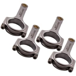 4x Forged 4340 H Beam Connecting Rods Conrods For Rover Coupe 1.8 ARP2000 5.24" Shot Peen EN24 Crankshaft Bellie Pluel Belias