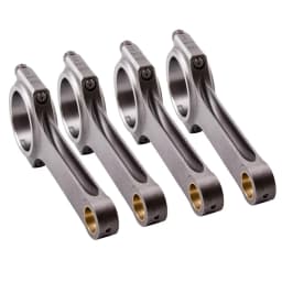 4x Forged 4340 H Beam Connecting Rods Conrods For Rover Coupe 1.8 ARP2000 5.24" Shot Peen EN24 Crankshaft Bellie Pluel Belias