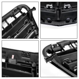 Artudatech Chrome Front Grille Grill Fit for Mercedes-Benz E Class W212 E350 E550 2010-2013