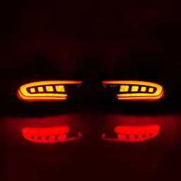 LED Rear Bumper Tail Brake Light for Mitsubishi Pajero Sport 2013 2014 2015 Turn Signal Blinker Reverse Lamp Indicator Red Lens