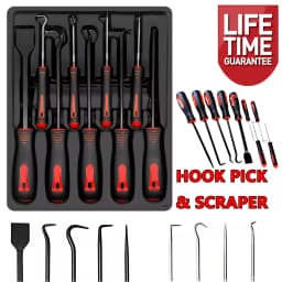 Profession Scraper Hook And Pick Tool Set O Ring Seal Removal Set & Mini Hook
