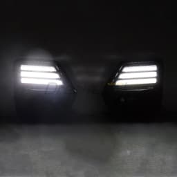Pair LED DRL for Chevy Chevrolet Colorado 2023 2024 Daytime Running Light Fog Lamp with Dynamic Turn Signal Driving Front Bumper