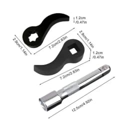 Axle Shaft Removing Tools Portable Transmission Shaft Removal Tool Lightweight Axle Shaft Removing Tool Horn-Type Hand Tool For