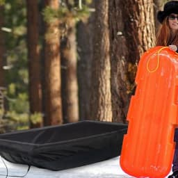 Sled Travel Cover Sled Cover Protective Cover Storage Organizer Protective Sleeve Oxford Cloth Transport Cover Waterproof Snow