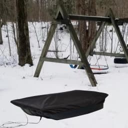 Sled Travel Cover Sled Cover Protective Cover Storage Organizer Protective Sleeve Oxford Cloth Transport Cover Waterproof Snow