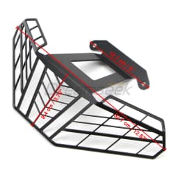 Motorcycle Headlight Cover Grille Guard Protector for Aprilia Tuareg 660 2021 2022 2023 Black Head Light Headlamp Grill Guard