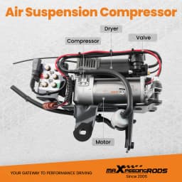 Airmatic Suspension Compressor + Valve Block for Audi A6 C6 4F Allroad 4F0616006 shock Absorber