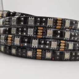 DC12V LED Strip 5050SMD 60LEDs/M Black PCB Board Flexible LED Light Waterproof RGB 5050 LED Tape For TV Background Decoration