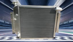 Aluminum Radiator + Fan For 1970-1981 International Harvester Scout II & Pickup 3.2L 5.0L 5.6L I4 V6 V8 Softop Safari II
