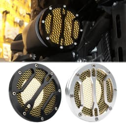 Air Intake Filter Mesh Cover for BMW R nineT R9T 2014-2023 Motorcycle Mesh Guard Gold Accessories CNC Black / Silver