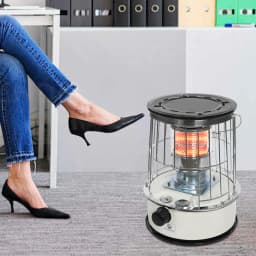 6L Portable Kerosene Space Heater Home Heater Outdoor Camping Stove Kerosene Stove for Barbecue Ice Fishing Hunting Cooking