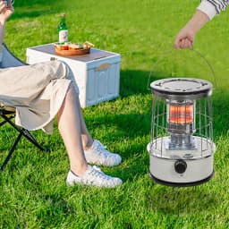 6L Portable Kerosene Space Heater Home Heater Outdoor Camping Stove Kerosene Stove for Barbecue Ice Fishing Hunting Cooking