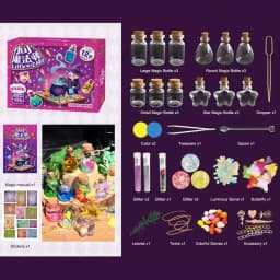 Potion Making Kit Science Set For Kids Potion Making Set Fairy Potion Bottles Craft Toy Science Set Magic Kits & Accessories For