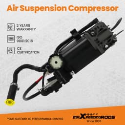 Air Airmatic Suspension Compressor + Bracket For Audi Q7 4L 2006-2015 4L0698007C