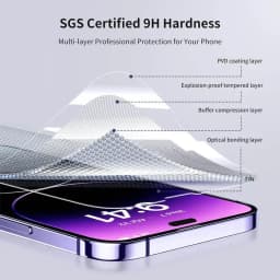 Tempered Glass for iPhone 14 Pro 15 16 13 12 11 pro max screen protector for iphone 15 pro mica for iphone 13 14 glass film