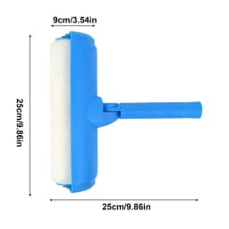 1pc Ceiling Paint Roller 10inch Ceiling Repair Roller Adjustable Handle Painting Roller No-Drip ceiling roller brush With Shield