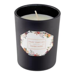 【Lifeideas】Handheld Gift Colored Glass Cup Fragrance Aromatherapy Candle