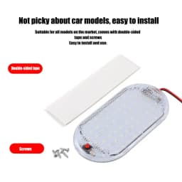 Car Ceiling Lights Super Bright Work Lights Led Dome Lamp Interior Roof Non-Glare Reading Lamp For Drivers Passengers