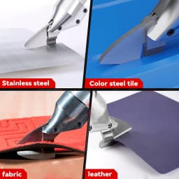 ONEVAN Electric Iron Scissors Metal Cordless Cutting Iron Shear Sheet Carbon Steel Cutter Power Tools For Makita 18V Battery Pin