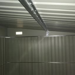 11.3X9.2Ft Steel Garden Storage Shed Tool House W/ Sliding Doors & 2 Air Vents