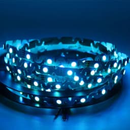 DC12V 5M S Shape 5050 Led Strip Light Flexible Tape RGB 48leds/m White/Warm White 60Led/m LED Strip Light Non-waterproof