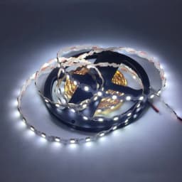 DC12V 5M S Shape 5050 Led Strip Light Flexible Tape RGB 48leds/m White/Warm White 60Led/m LED Strip Light Non-waterproof