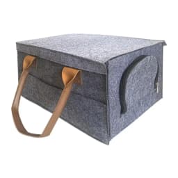 Camping Tableware Storage Bag Portable Dinnerware Storage Glass Mug Organizer Bag Plate Storage Rack Removable Outdoor