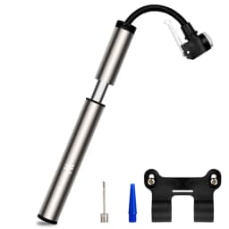 WEST BIKING Mini Bike Pump Aluminum Alloy Portable Drop-proof Bike Ultraligh Hand Air Pump MTB Mountain Road Cycling Pump