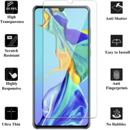 2/4Pcs HD Tempered Glass For Huawei P30 Lite 9H Screen Protector Film