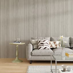 Modern Minimalism Wood Grain Wall Panel for Living Room Bedroom Office