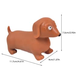 Squeeze Dachshund Dog Toy Stretch Fidget Slow Rebound Squeeze Toy Stretchy Sticky Ball Toys Squeeze Relief Toy For Kids Adults