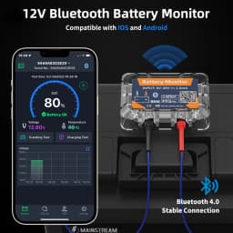 QUICKLYNKS BM6 12V Car Battery Monitor Battery Health Monitoring Wireless Bluetooth 4.0 For Android IOS APP Battery Tester Tool