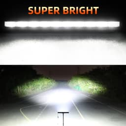 HAOLIDE ECE R112 R10 R7 42inch LED Light Bar 3500K/6500K Spot & Flood DRL 32" Offroad Led Bar 4x4 12V 24V for ATV Boat Truck SUV