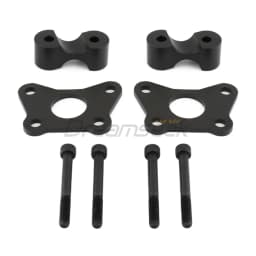 Motorcycle Handlebar Riser Clamp Adaptor for Can-Am Spyder RT RT-Limited 2020+ Spyder F3 F3-S 2015+ with Mount Bolt Kit Aluminum