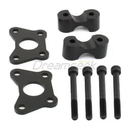 Motorcycle Handlebar Riser Clamp Adaptor for Can-Am Spyder RT RT-Limited 2020+ Spyder F3 F3-S 2015+ with Mount Bolt Kit Aluminum
